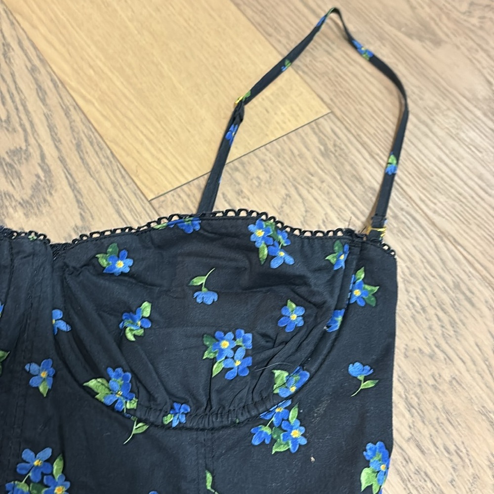 NWOT WeWoreWhat Flower Corset - Picture 2 of 5